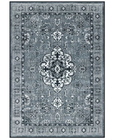 Surya Nova Nva-3039 Medium Gray 5'2" X 7'6" Area Rug