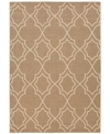 Surya Alfresco Alf-9587 Camel 2'3" X 4'6" Area Rug, Indoor/outdoor In Camel