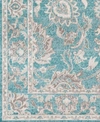 SURYA CLOSEOUT! SURYA MAVRICK MAV-7028 TEAL 18" SQUARE SWATCH