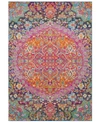 Surya Harput Hap-1044 Garnet 5'3" X 7'3" Area Rug In Pink