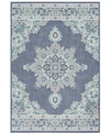 Surya Alfresco Alf-9670 Charcoal 8'9" X 12'9" Area Rug, Indoor/outdoor In Charcoal
