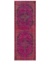 Surya Harput Hap-1008 Garnet 2'7" X 7'3" Area Rug In Pink