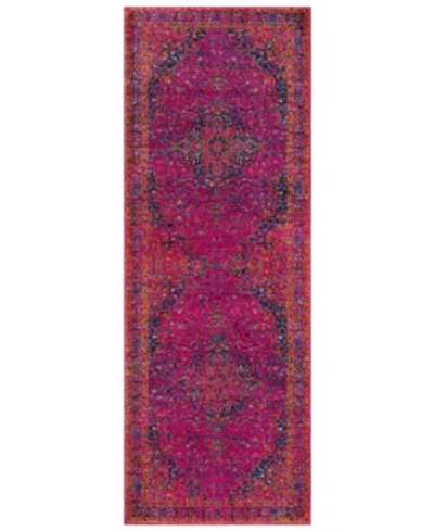 Surya Harput Hap-1008 Garnet 2'7" X 7'3" Area Rug In Pink