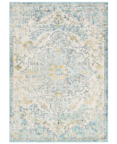 Surya Harput Hap-1065 Beige 5'3" X 7'3" Area Rug In Blue