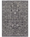 SURYA HARPUT HAP-1028 BLACK 3'11" X 5'7" AREA RUG