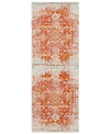 SURYA HARPUT HAP-1019 BURNT ORANGE 2'7" X 7'3" AREA RUG