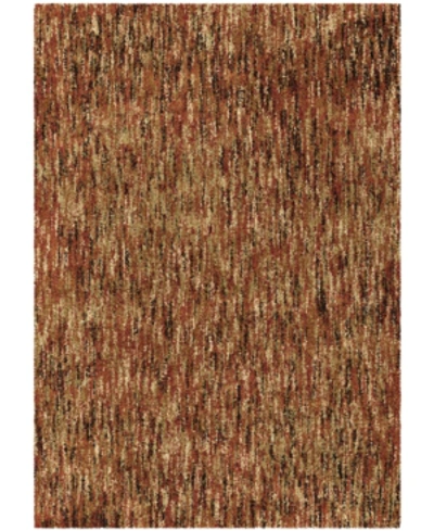 Palmetto Living Closeout! Orian Next Generation Multi Solid 6'7" X 9'8" Area Rug In Red