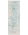 Surya Harput Hap-1026 Teal 2'7" X 7'3" Area Rug In Blue
