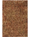 Palmetto Living Closeout! Orian Next Generation Multi Solid 5'3" X 7'6" Area Rug In Red