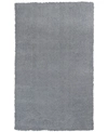 Kas Bliss Shag 7'6" X 9'6" Area Rug In Grey