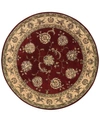 NOURISON WOOL AND SILK 2000 2022 LACQUER 4' ROUND RUG
