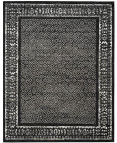 Safavieh Adirondack 110 Black And Silver 8' X 10' Area Rug