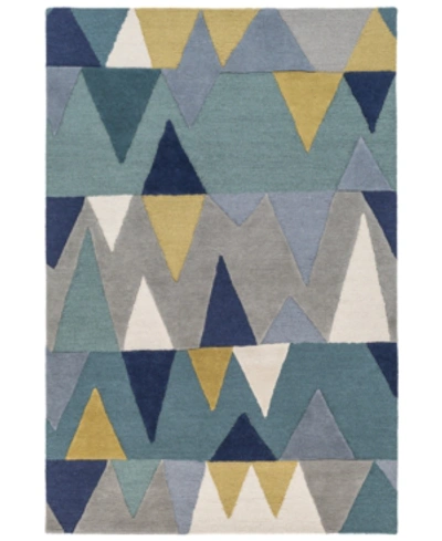 Surya Kennedy Kdy-3012 Bright Blue 5' X 7'6" Area Rug