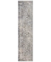 Surya Liverpool Lvp-2304 Charcoal 2'7" X 10'3" Runner Area Rug In Charcoal