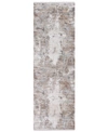 Surya Solar Sor-2300 Taupe 3' X 9'10" Runner Area Rug In Taupe