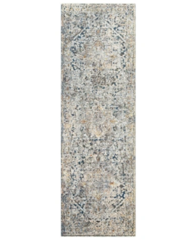 Surya Presidential Pdt-2300 Pale Blue 3'3" X 8' Runner Area Rug