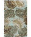 Kas Havana Fern View 5' X 8' Area Rug In 2623 Rust