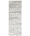 Surya Harput Hap-1097 Charcoal 2'7" X 7'3" Runner Area Rug In Charcoal