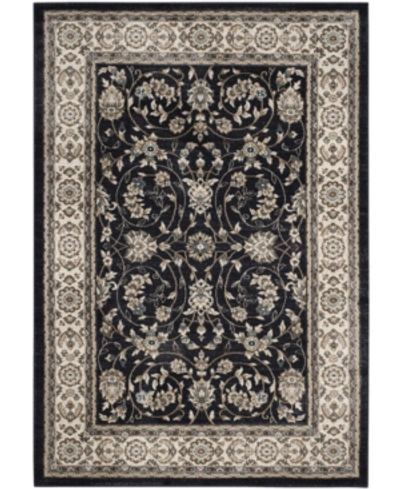 Safavieh Lyndhurst Lnh340 Anthracite And Cream 6' X 9' Area Rug In Grey Group