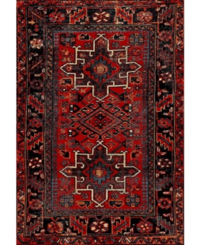 Safavieh Vintage Hamadan Vth211 Red And Multi 4' X 6' Area Rug