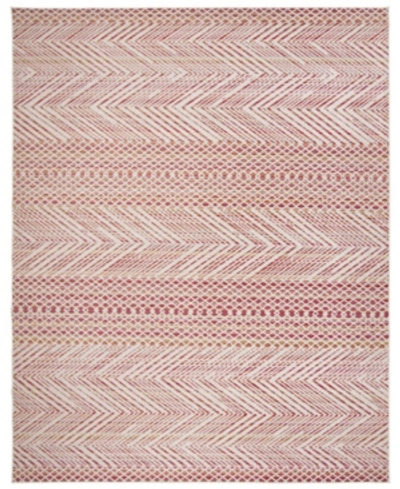 Safavieh Montage Mtg181 Pink And Multi 9' X 12' Outdoor Area Rug