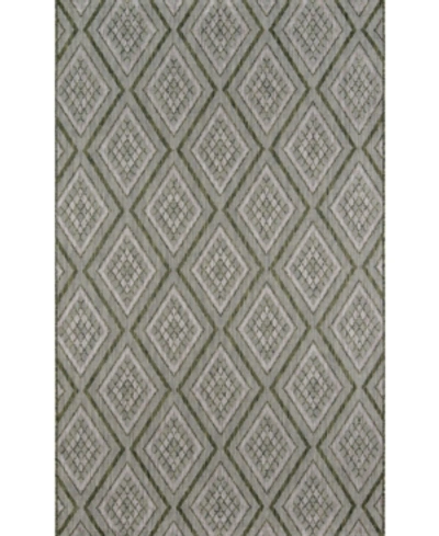 Madcap Cottage Lake Palace Rajastan Weekend 5'3" X 7'6" Indoor/outdoor Area Rug In Green