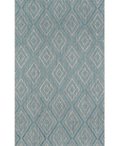Madcap Cottage Lake Palace Rajastan Weekend 3'11" X 5'7" Indoor/outdoor Area Rug In Light Blue