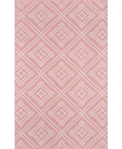 Madcap Cottage Palm Beach Everglades Club 8'6" X 11'6" Indoor/outdoor Area Rug In Pink