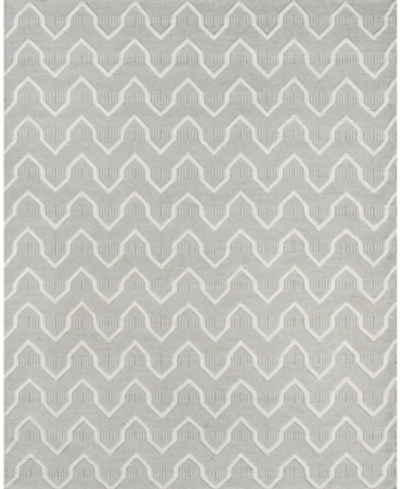 Erin Gates Langdon Lgd-1 Prince Gray 5' X 8' Area Rug In Grey