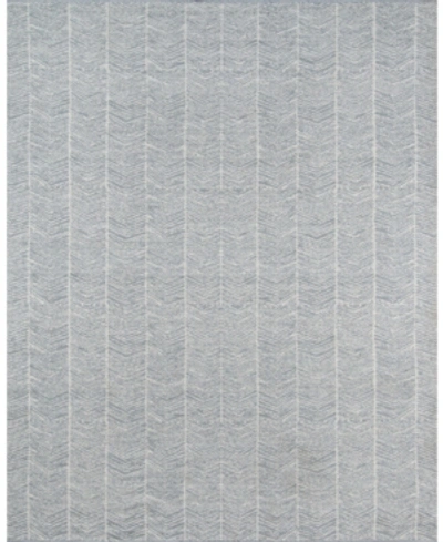 Erin Gates Easton Eas-2 Machine-washable Congress Brown 7'6" X 9'6" Area Rug In Grey