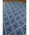 ERIN GATES EASTON EAS-1 MACHINE-WASHABLE PLEASANT GRAY 7'6" X 9'6" AREA RUG