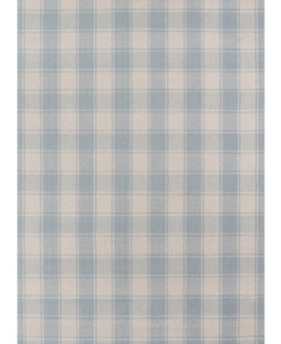 Erin Gates Marlborough Mlb-1 Charles Light Blue 2'3" X 8' Runner Area Rug