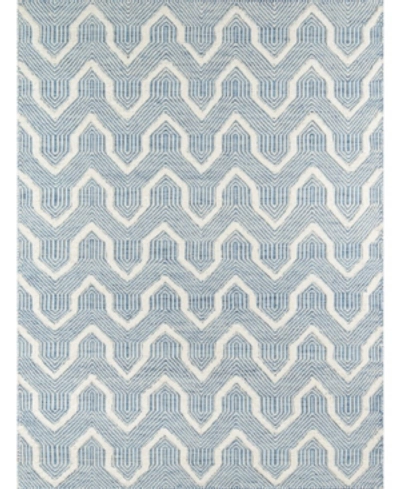 Erin Gates Langdon Lgd-1 Prince Blue 7'6" X 9'6" Area Rug