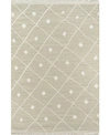 Erin Gates Thompson Tho-3 Appleton Ivory 5' X 7'6" Area Rug In Sage