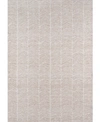 ERIN GATES EASTON EAS-2 MACHINE-WASHABLE CONGRESS BROWN 7'6" X 9'6" AREA RUG