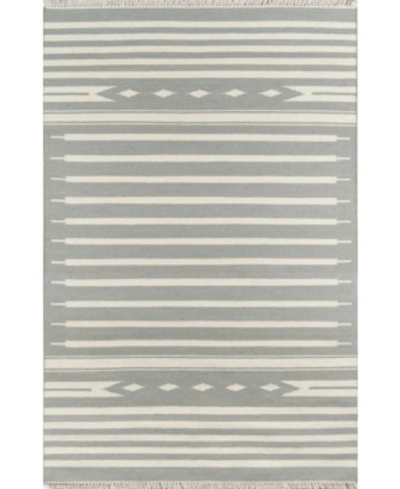 Erin Gates Thompson Tho-1 Billings Denim 5' X 7'6" Area Rug In Grey