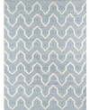 Erin Gates Langdon Lgd-1 Prince Gray 3'9" X 5'9" Area Rug In Blue