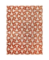 TRINA TURK TANJA MODERN ORANGE 5'2" X 7'2" AREA RUG