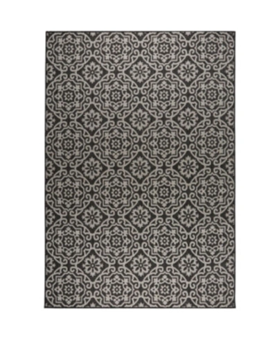 Nicole Miller Patio Country Danica Black Outdoor Area Rug Collection