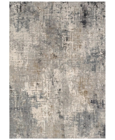 Karastan Tryst Marseille Gray 5' X 8' Area Rug In Grey