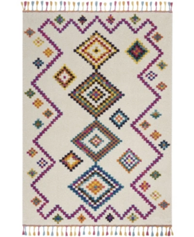 Nourison Closeout!  Home Mecca Mec01 Ivory 5'3" X 7'9 Area Rug