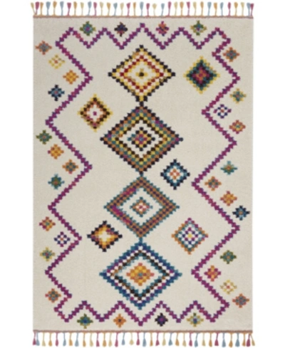 Nourison Closeout!  Home Mecca Mec01 Ivory 3'11" X 6' Area Rug