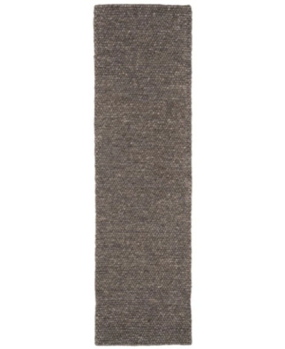 Ralph Lauren Carisbrooke Lrl6320c Chocolate 2'3" X 8' Runner Area Rug In Brown