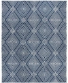 Ralph Lauren Isabella Lrl6608n Indigo 4' X 6' Area Rug In Indigo