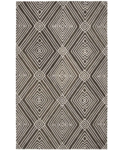 Lauren Ralph Lauren Isabella Lrl6608f Charcoal 4' X 6' Area Rug