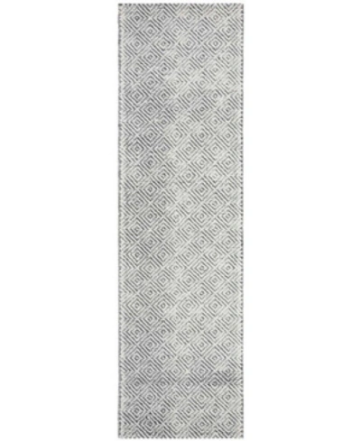 Ralph Lauren Eleanora Lrl6503b Black And Cream 2'3" X 8' Runner Area Rug