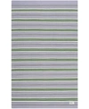 Ralph Lauren Leopold Stripe Lrl2462g Lilac 8' X 10' Outdoor Area Rug In Lilac