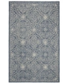 Ralph Lauren Etienne Lrl6603m Blue And Ivory 9' X 12' Area Rug In Blue