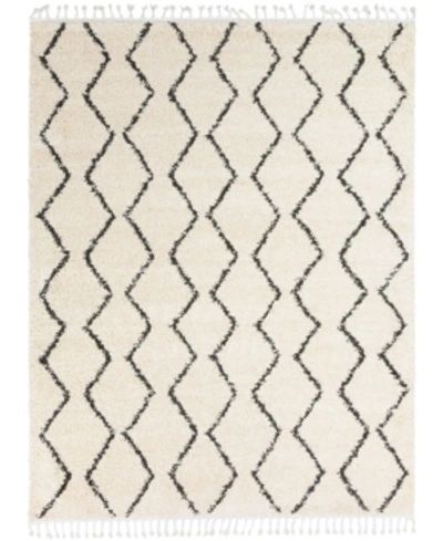 Surya Berber Shag Bbe-2303 Charcoal 7'10" X 10'2" Area Rug