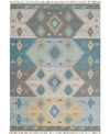 Surya Adia Dia-2003 Aqua 2' X 3' Area Rug In Aqua